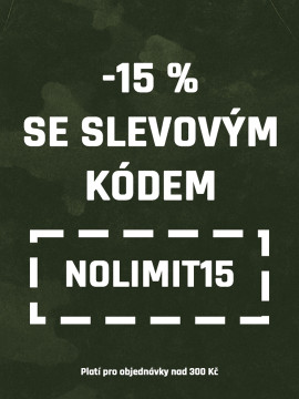 Sleva 15% na veškeré zboží v e-shopu do 10.7.2025