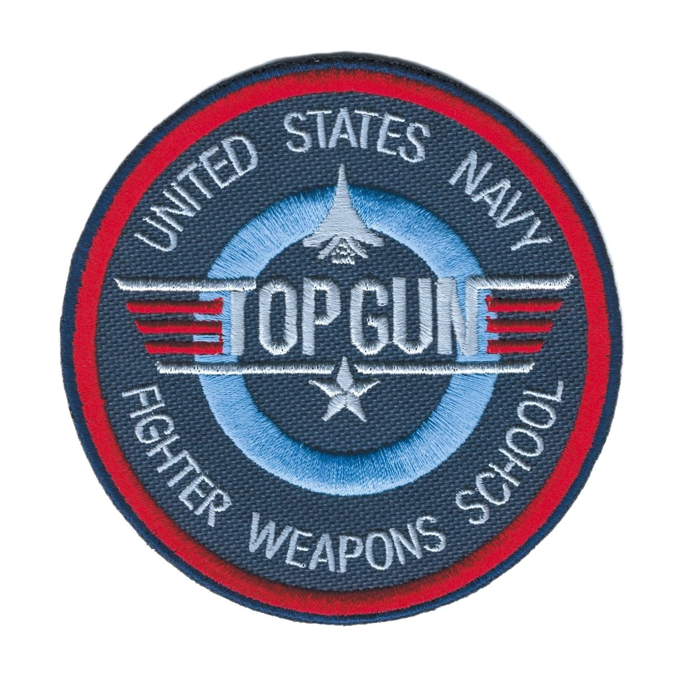 Nášivka Top Gun - Fighter Weapons School official velcro