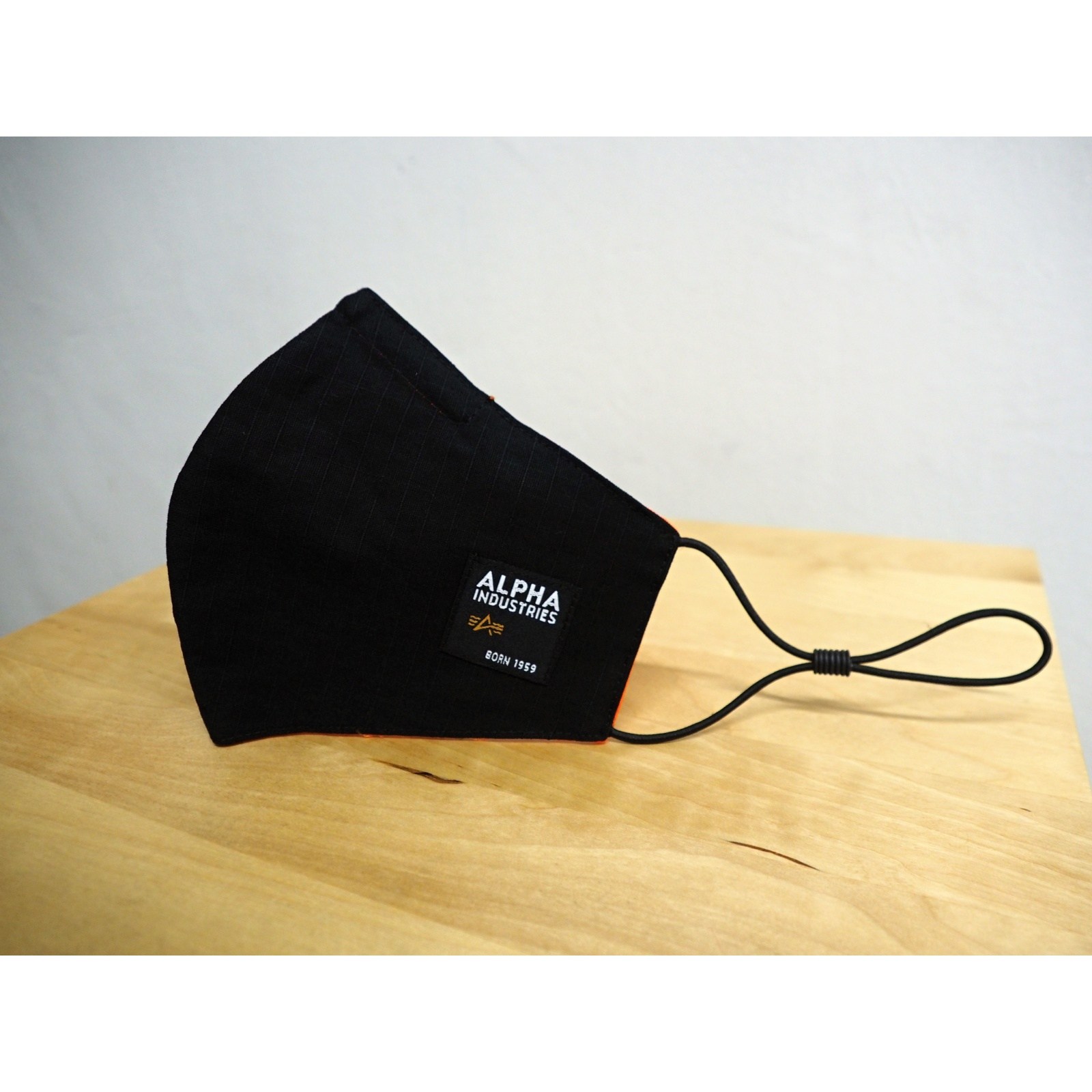 Rouška Label Ripstop Face Mask černá