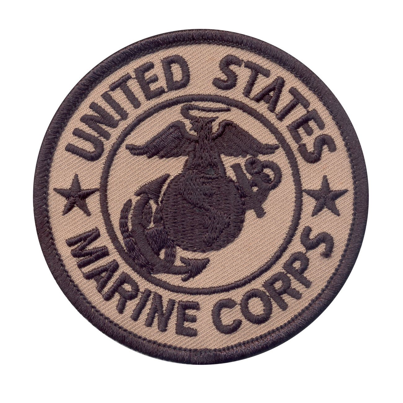 Nášivka MARINE CORPS desert kulatá 7,5 cm