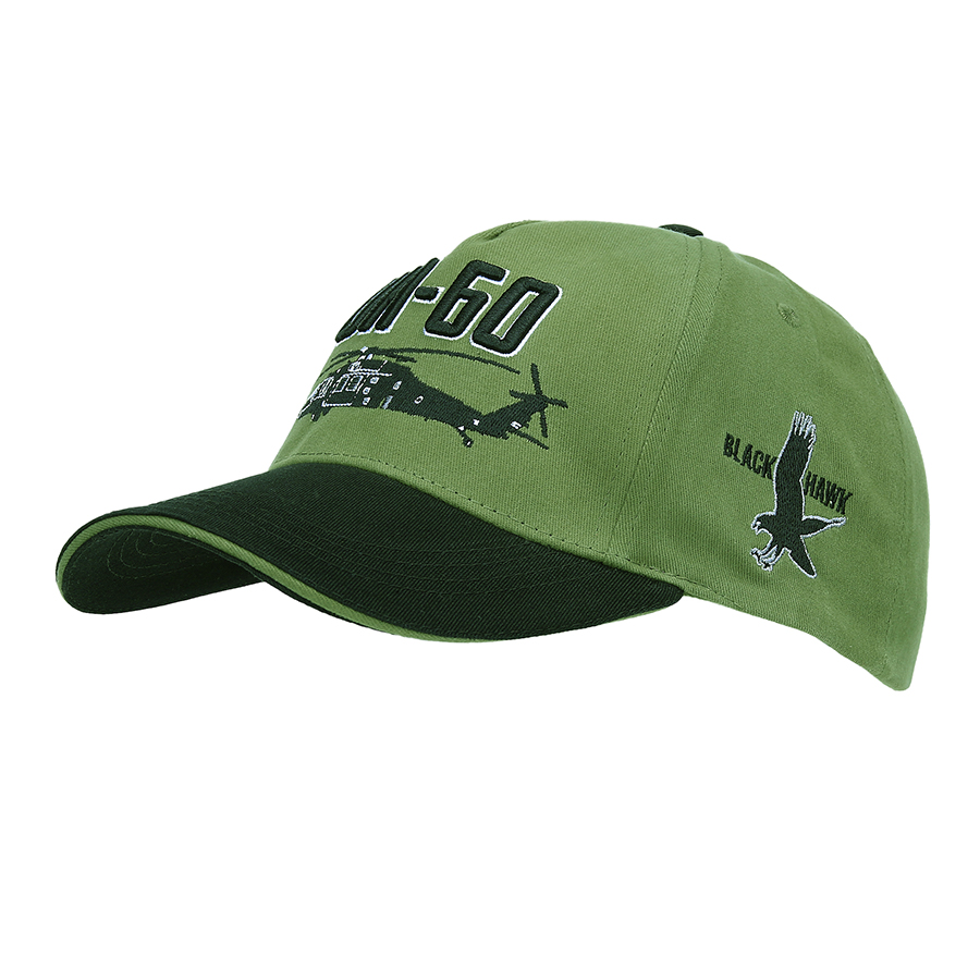 Kšiltovka Baseball UH-60 BLACKHAWK zelená