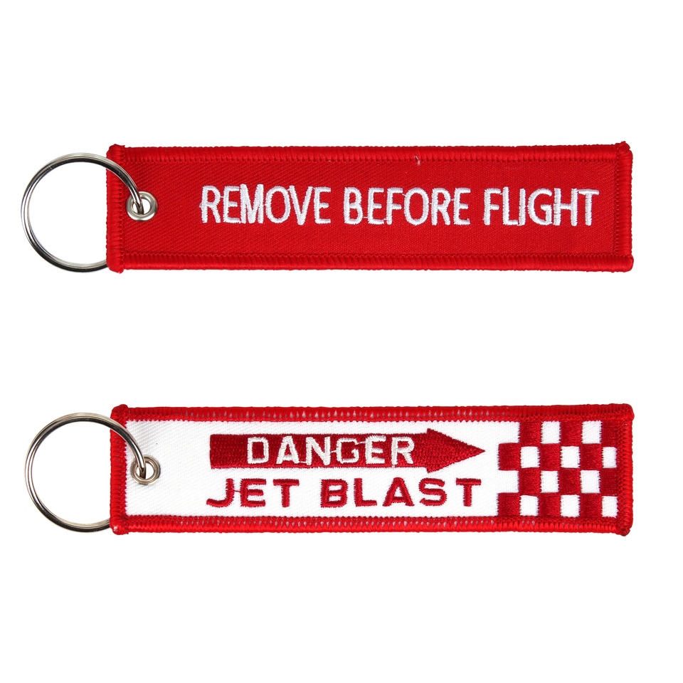 Klíčenka RBF + JET BLAST červená