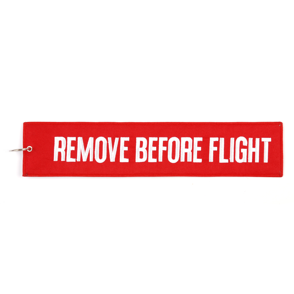 Klíčenka Remove Before Flight Mega