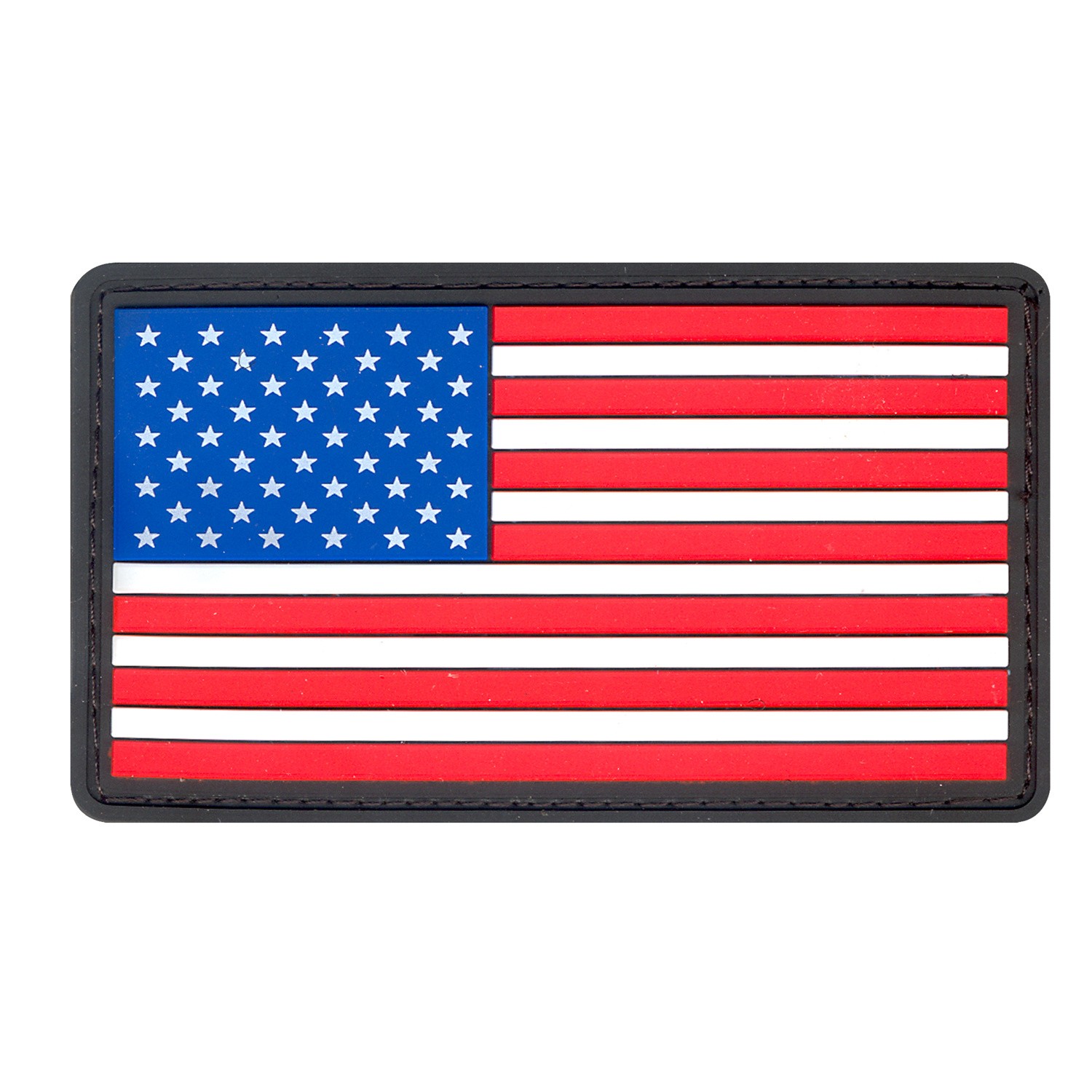 Nášivka vlajka USA plast barevná
