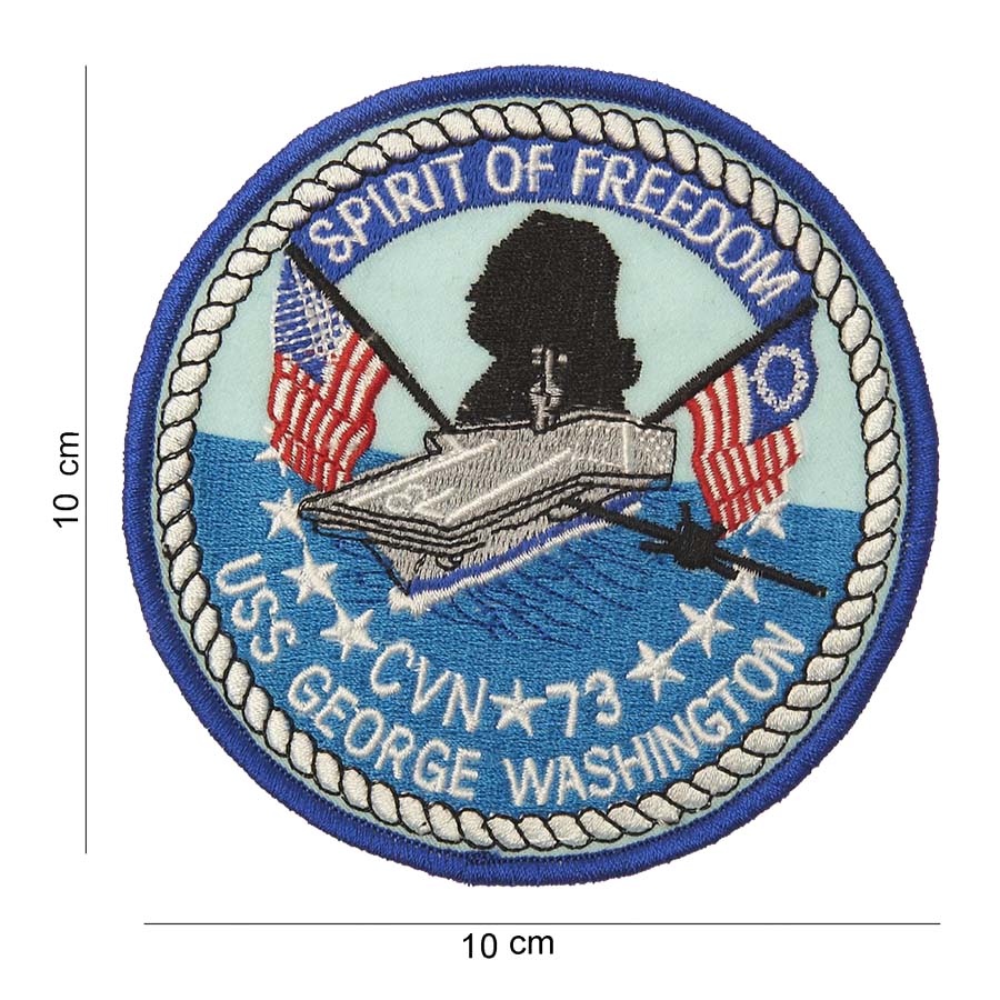 Nášivka Spirit Of Freedom CVN73