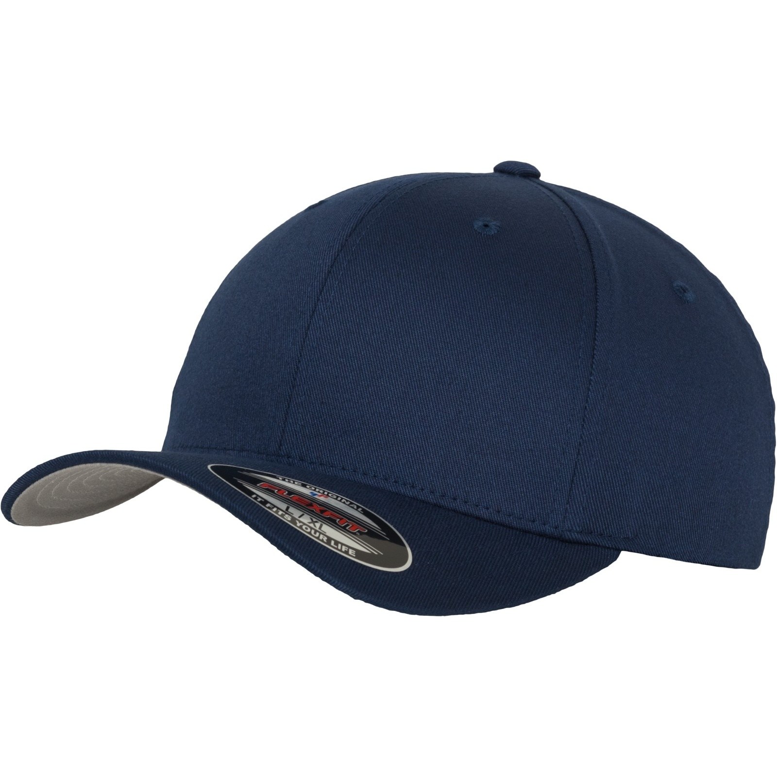 Kšiltovka Flexfit Wooly Combed modrá navy