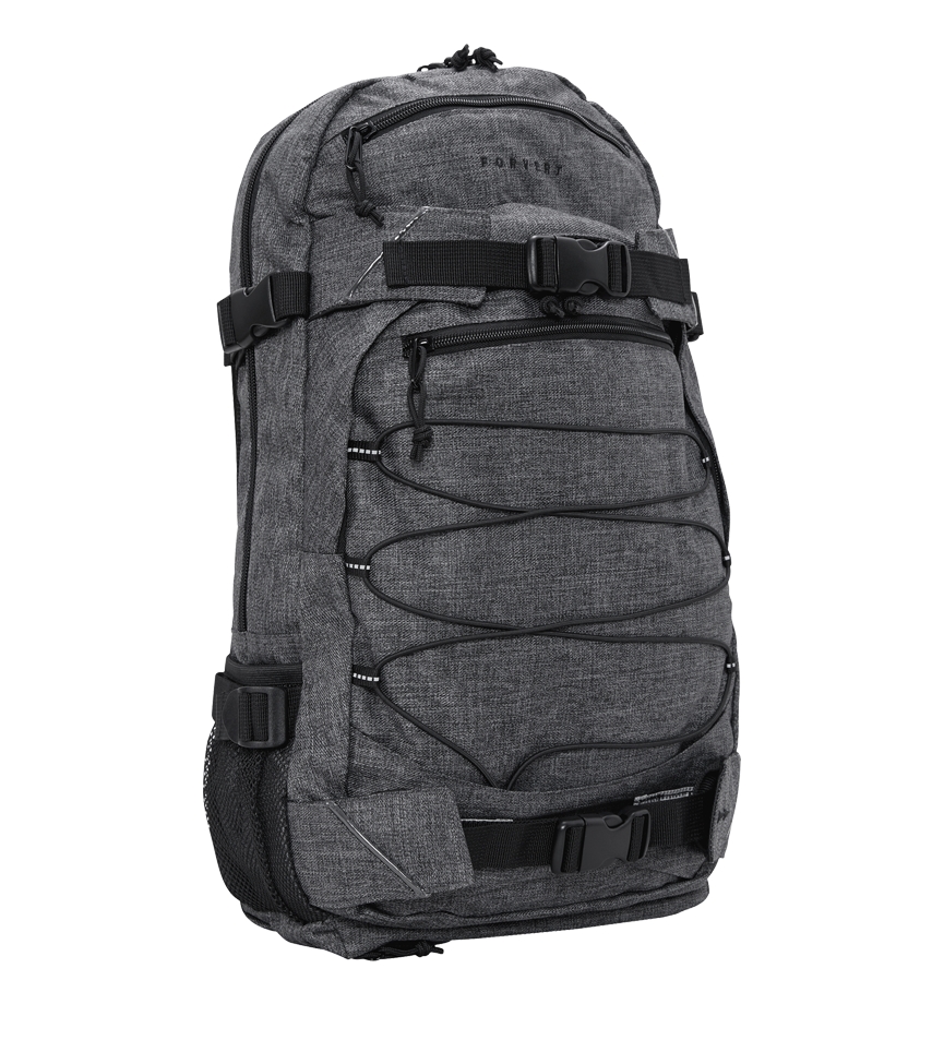 Batoh Forvert Melange Laptop Louis 25 l černý