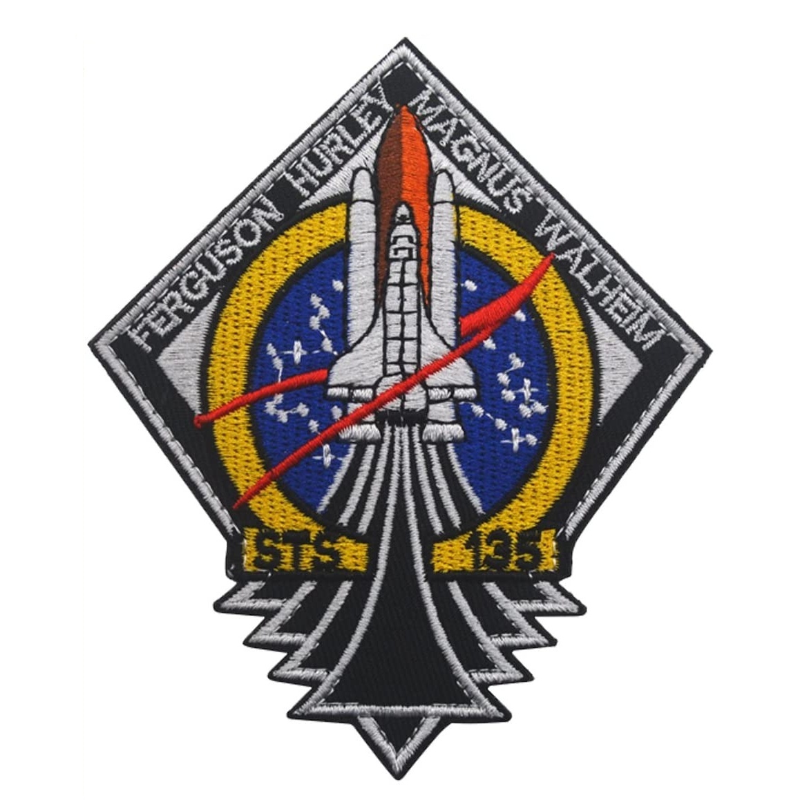 Nášivka Space Shuttle STS-135