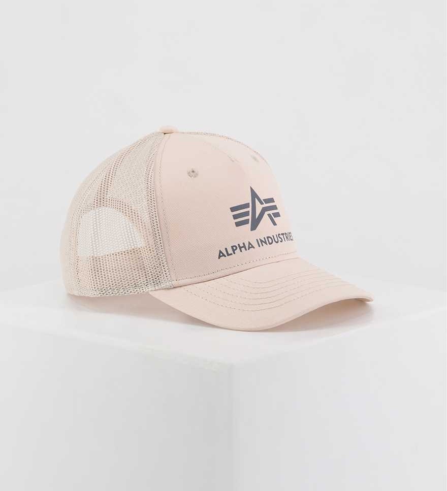 Kšiltovka Basic Trucker Cap jet stream white