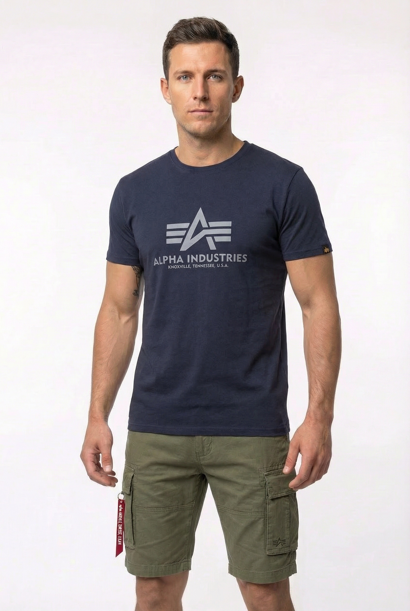 Tričko Alpha Industries Basic T-Shirt BL rep.blue