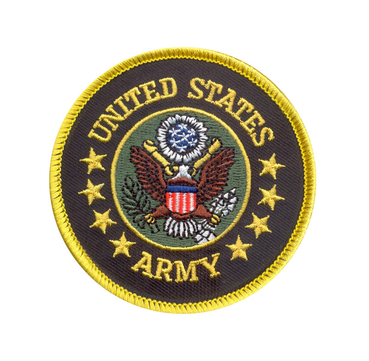 Nášivka U.S. ARMY kulatá 7,5 cm
