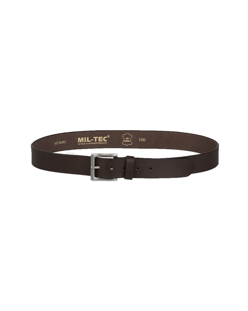 Kožený opasek Nappa Leather hnědý