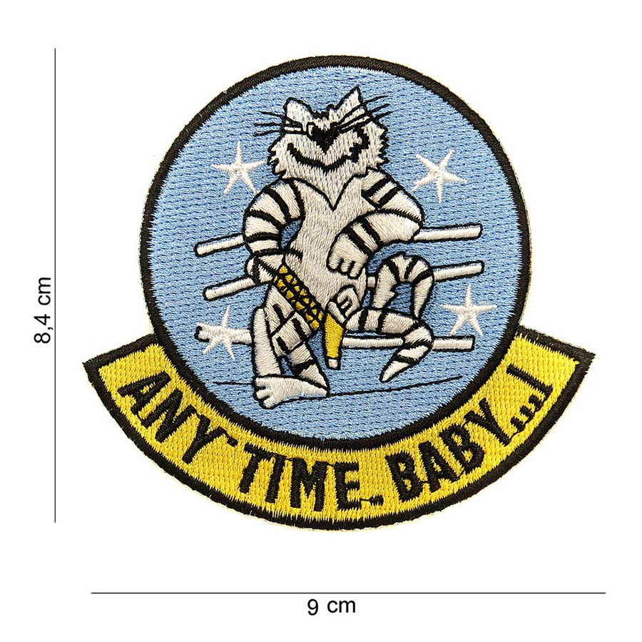 Nášivka Tomcat anytime, baby ..! malá #4052