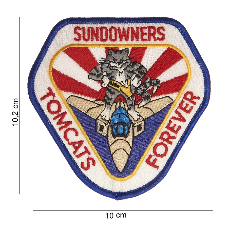 Nášivka Tomcat forever sundowners #4060