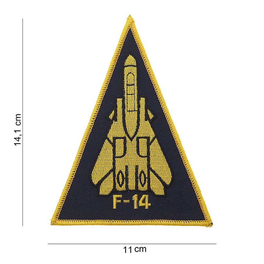 Nášivka Tomcat F-14 žlutá #5029