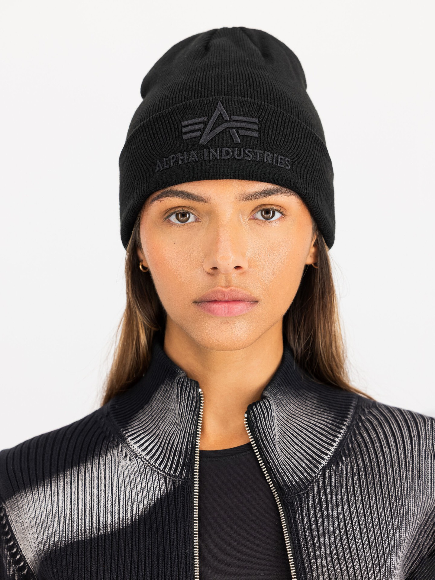 Čepice 3D Beanie black