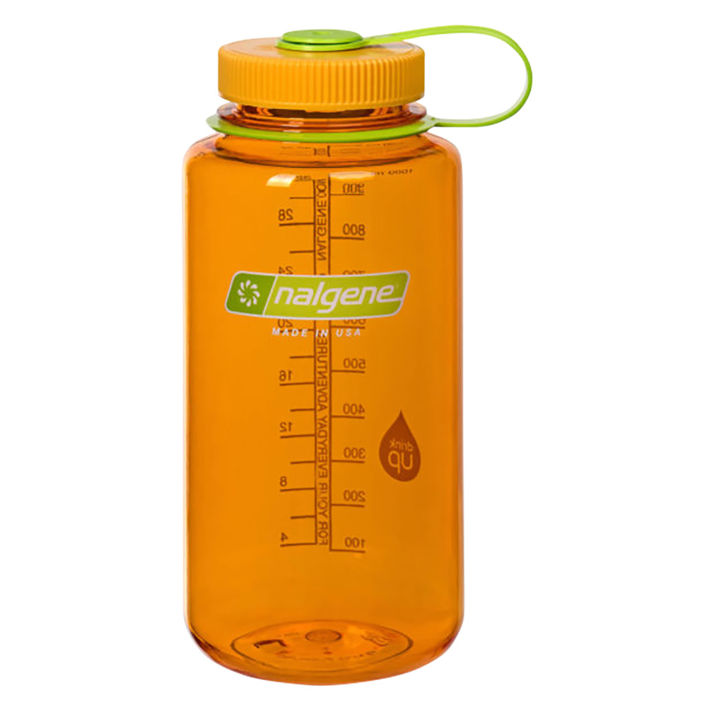 Láhev Nalgene Wide Mouth 1000 mL Clementine sustain