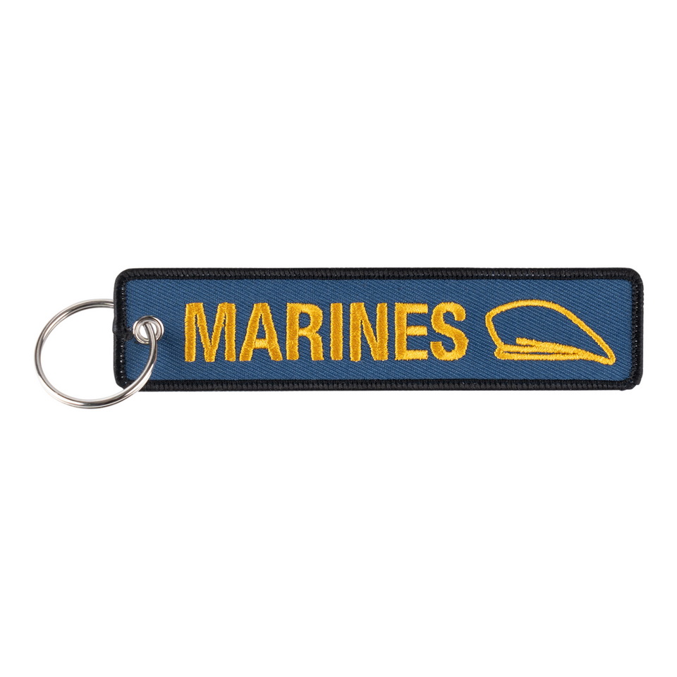 Klíčenka U.S.Marines Beret žluto/modrá