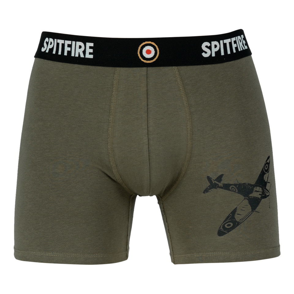 Boxerky Spitfire zelené