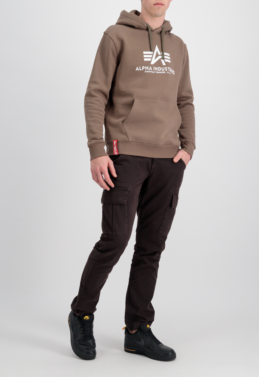 Mikina Basic Hoody taupe
