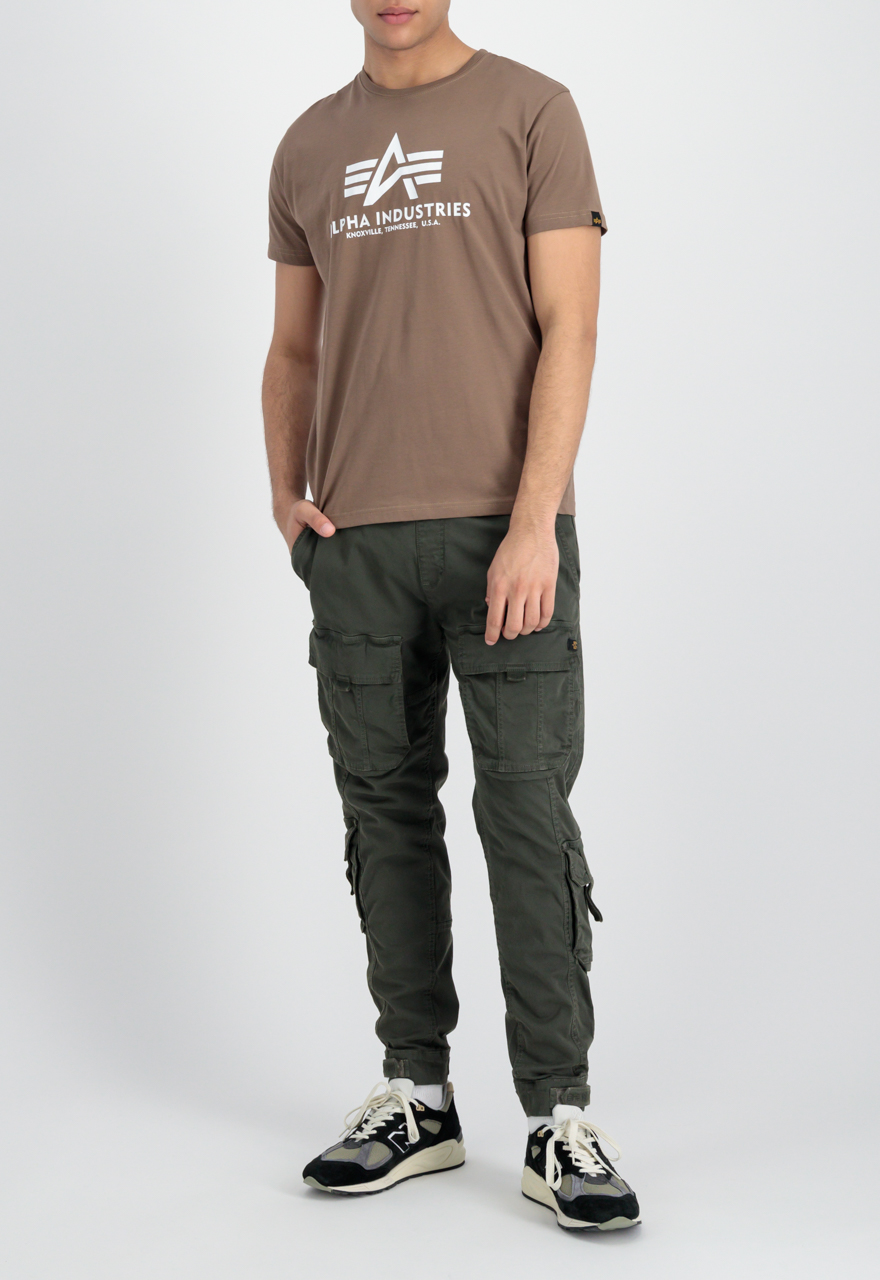Tričko Basic T-Shirt taupe