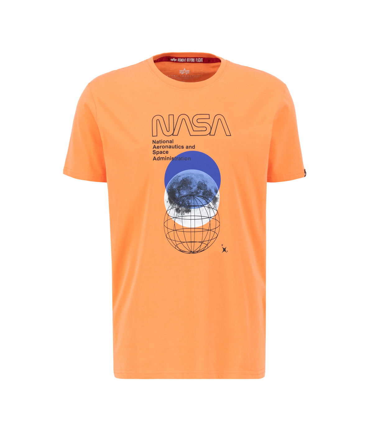 Tričko NASA Orbit T tangerine