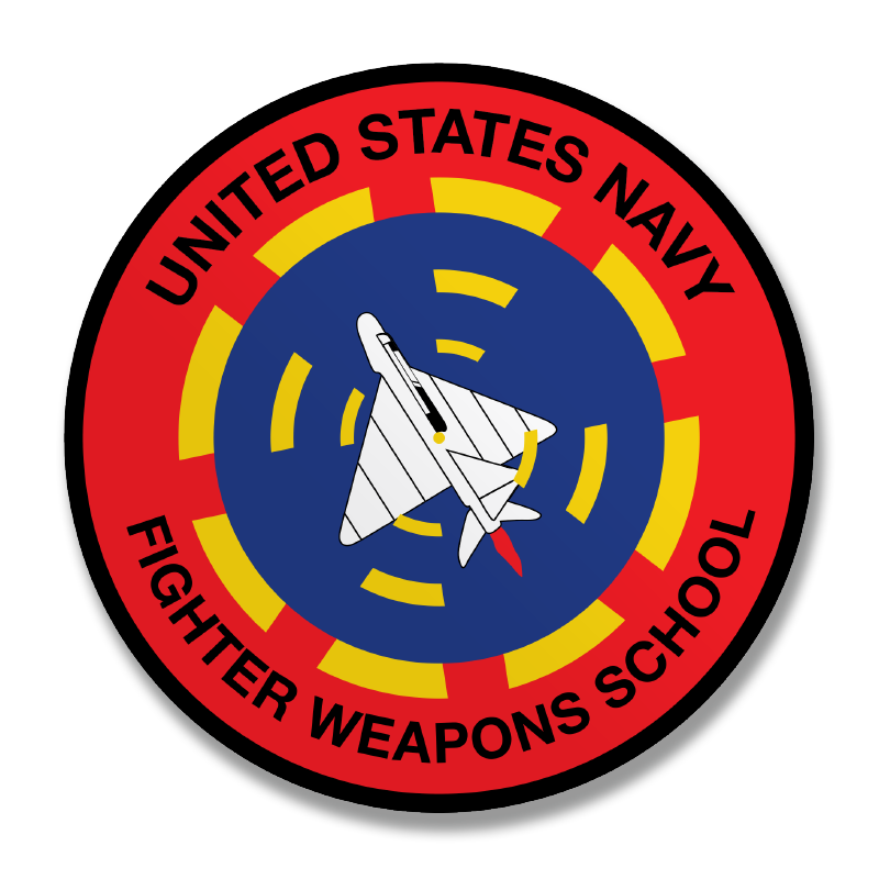 Samolepka Fighter Weapons School Patch 10 cm