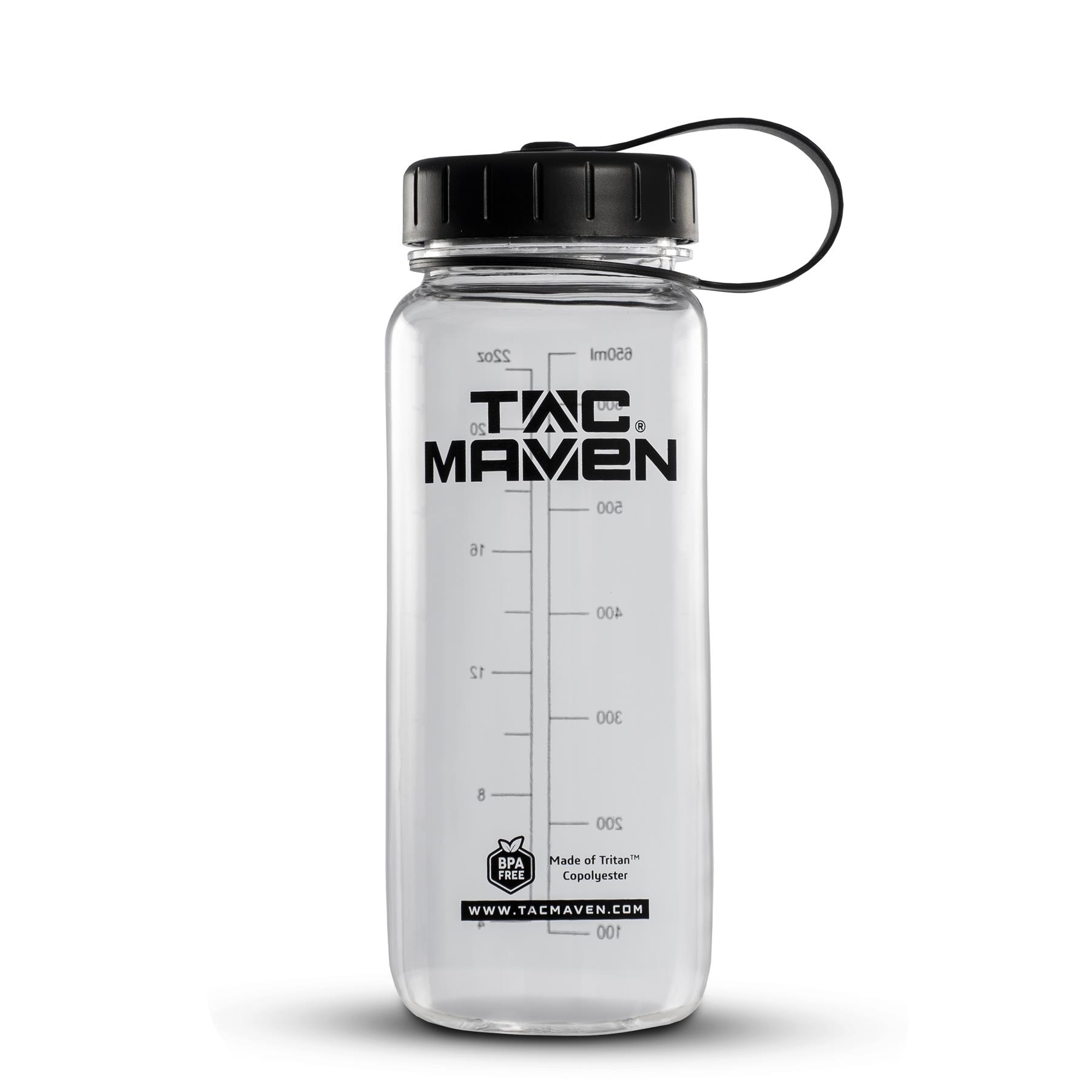 Láhev TAC MAVEN Norman Tritan 650 ml průhledná