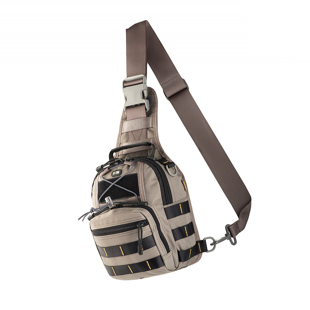 Batoh M-Tac Urban Line City Patrol Fastex bag šedý