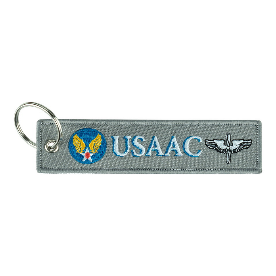 Klíčenka USAAC šedá