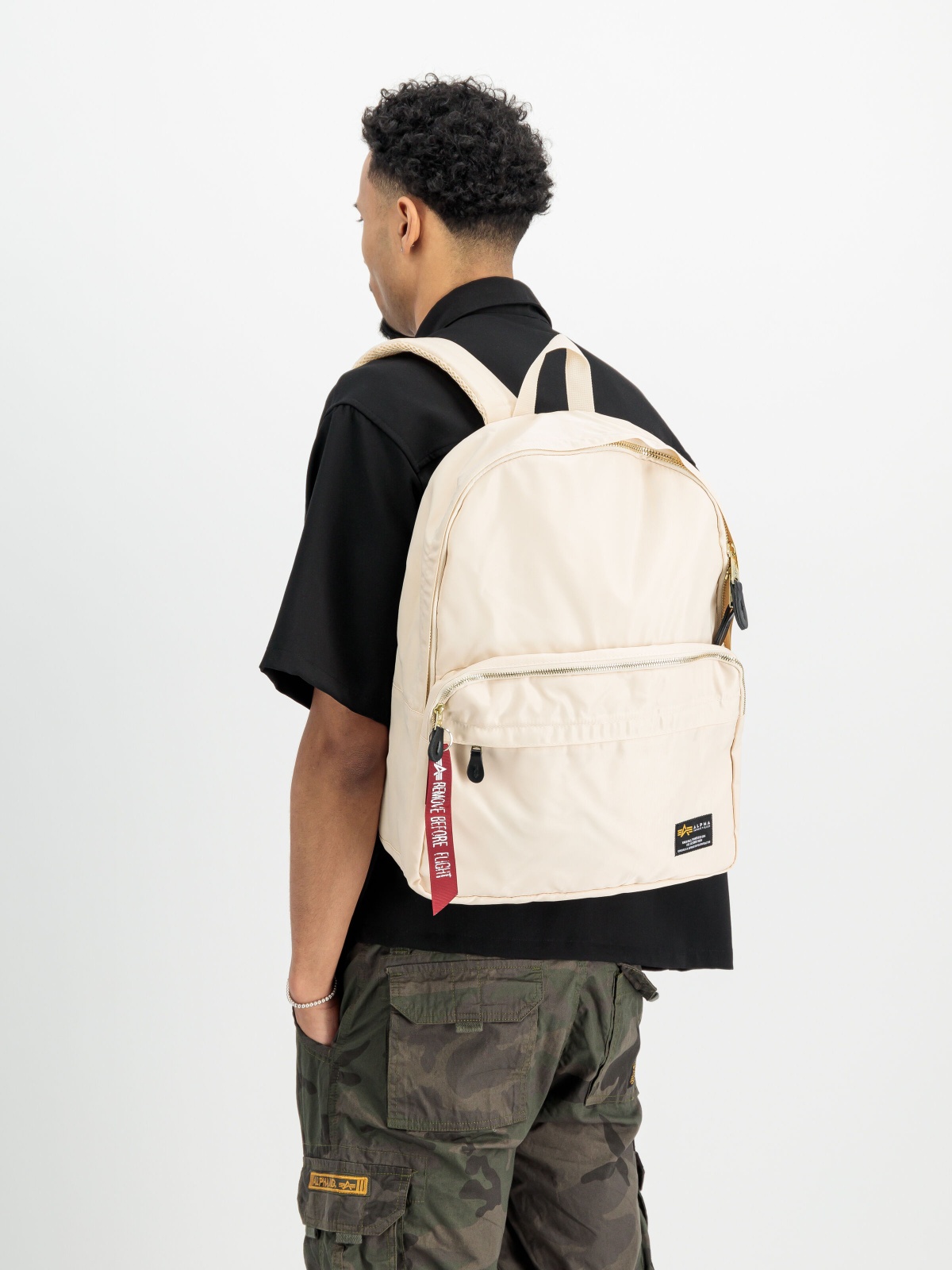 Batoh Crew Backpack vintage white
