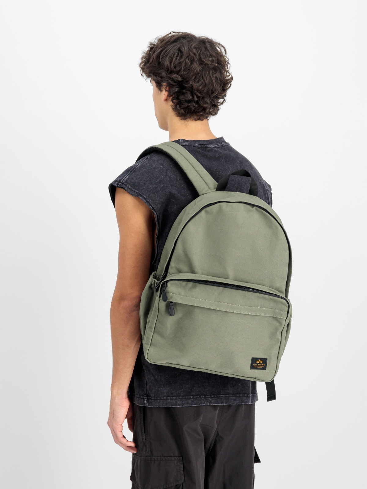 Batoh Label Backpack sage green