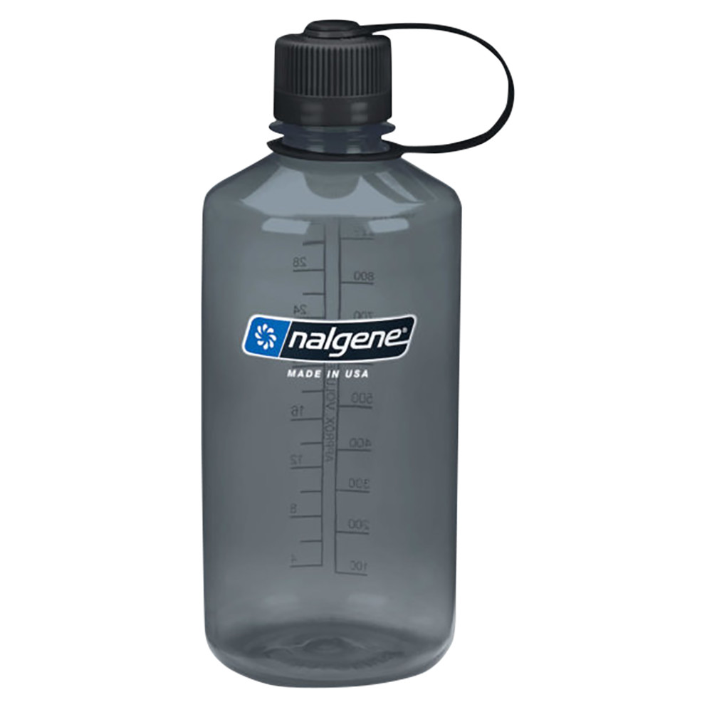 Láhev Nalgene Narrow Mouth Gray Sustain 1000 ml