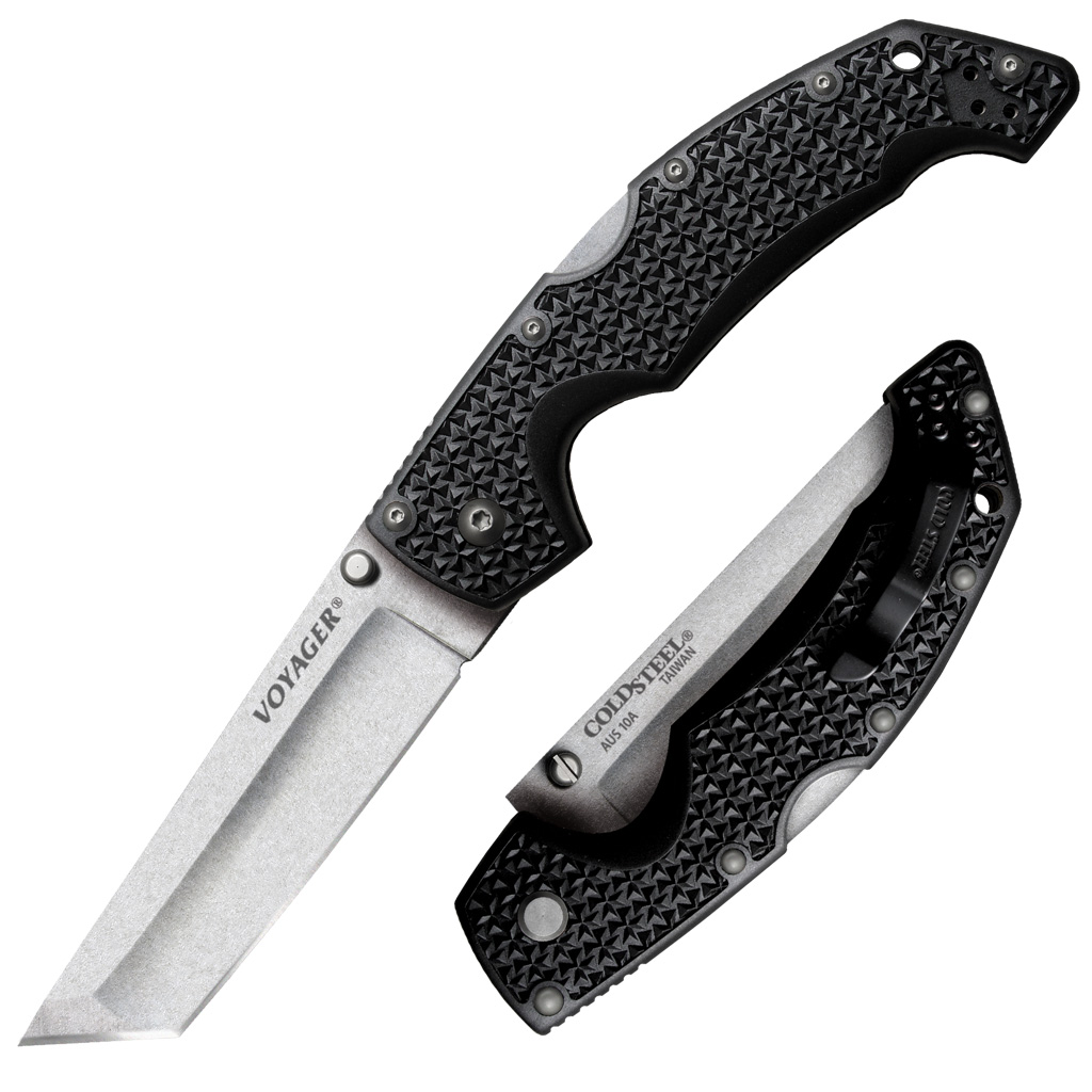 Nůž Cold Steel Large Voyager Tanto Pt. Plain (AUS10a)
