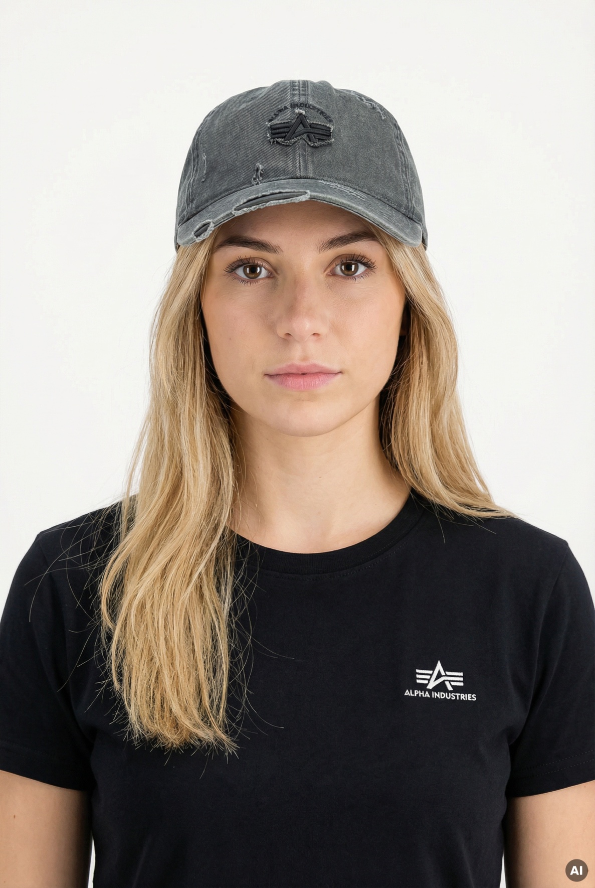 Kšiltovka Acid Logo Cap black