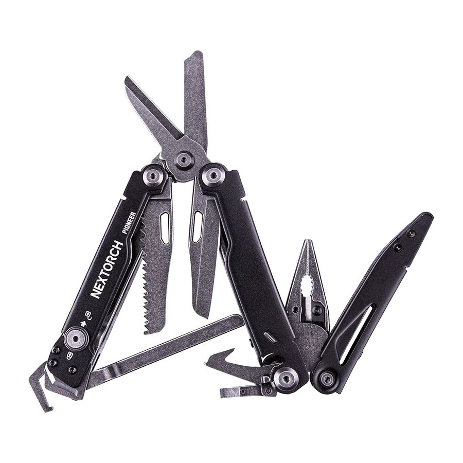 Multifunkční kleště NEXTORCH - PIONEER MT20 15 tools černé