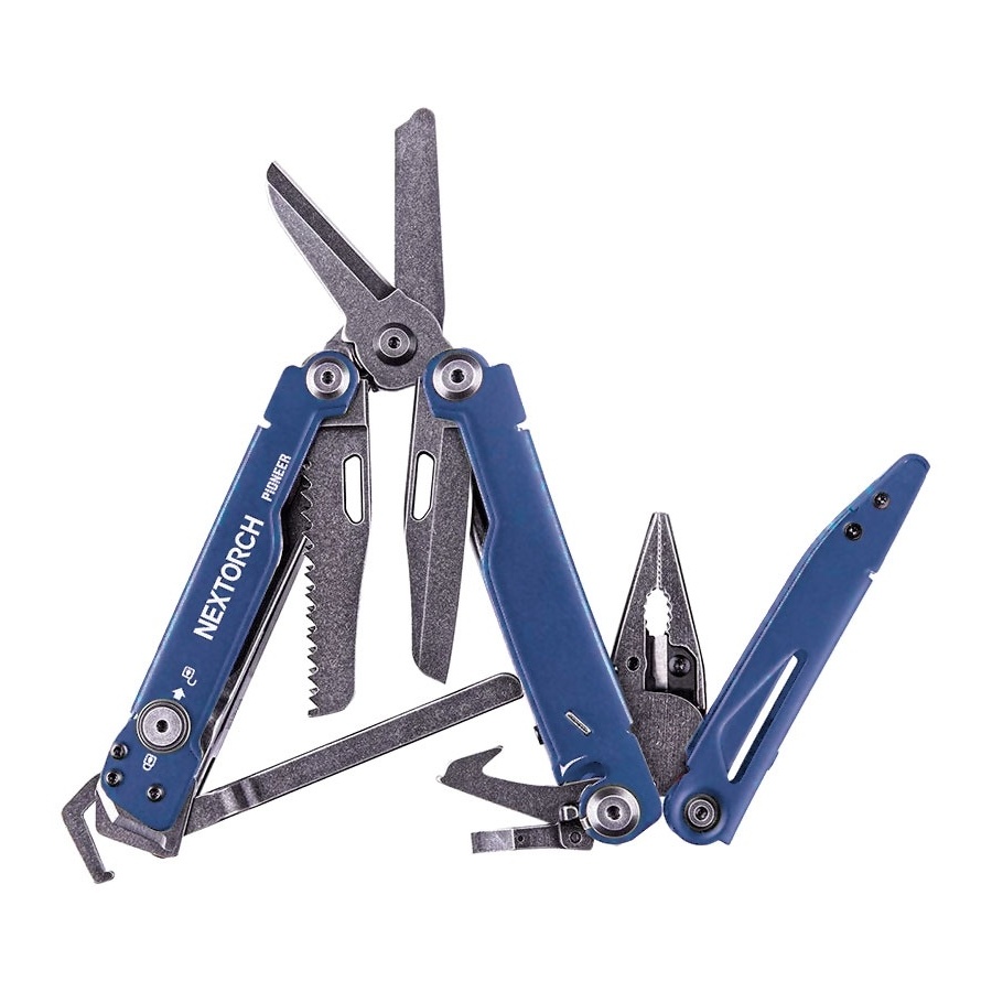 Multifunkční kleště NEXTORCH - PIONEER MT20 15 tools modré