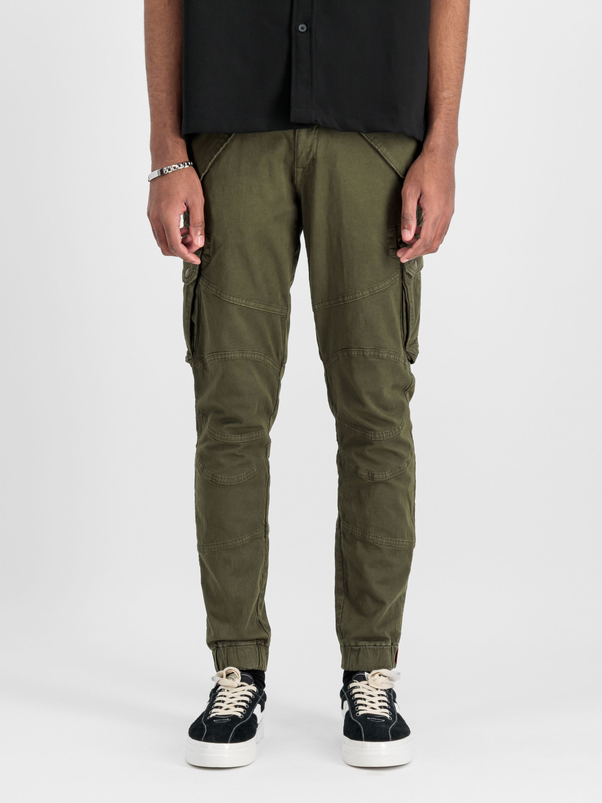 Kalhoty Alpha Industries Combat Pant LW tmavo zelené