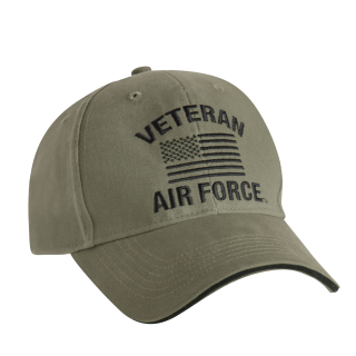 čepice Vintage Air Force Veteran zelená