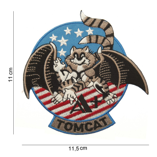 nášivka TOMCAT (FLAG USA)