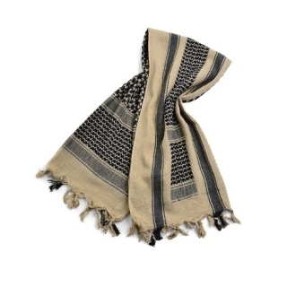 šátek Shemag Palestina khaki