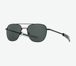 sluneční brýle Original Pilot OP104 černé se šedými nylonovými skly