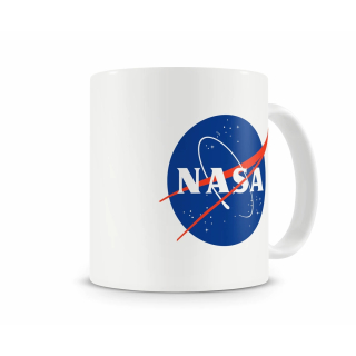 hrnek na kávu NASA Logotype bílý 250ml
