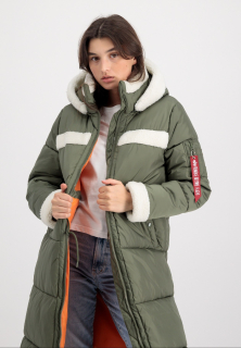 bunda Puffer Coat ZH Wmn sage green