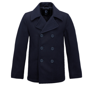kabát Pea Coat námořní modrá