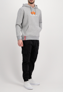 mikina Basic Hoody Rubber grey heather