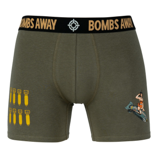 boxerky Bombs Away zelené