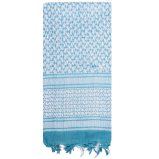 šátek Shemagh odlehčený modro/bílý